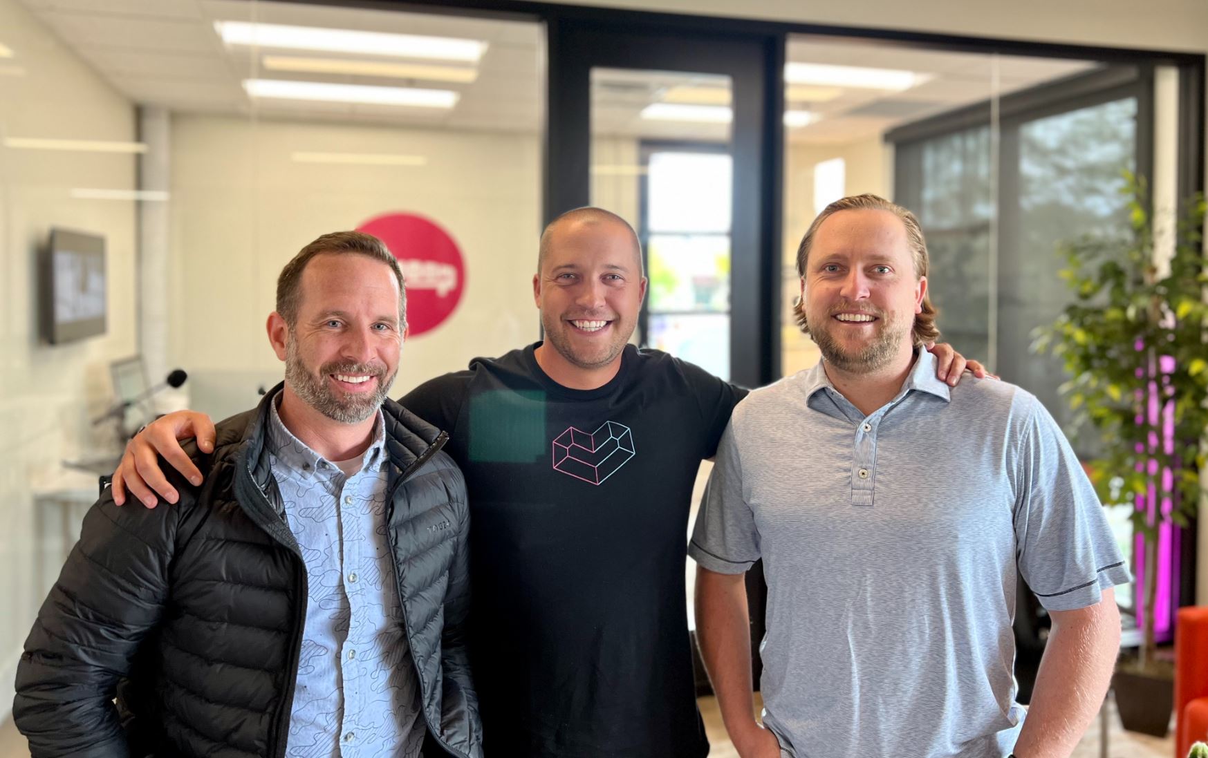Left to right: Tommy Barlow - SVP Sales, Mike Soldan - COO, Taylor Johnson - VP Tech Sales